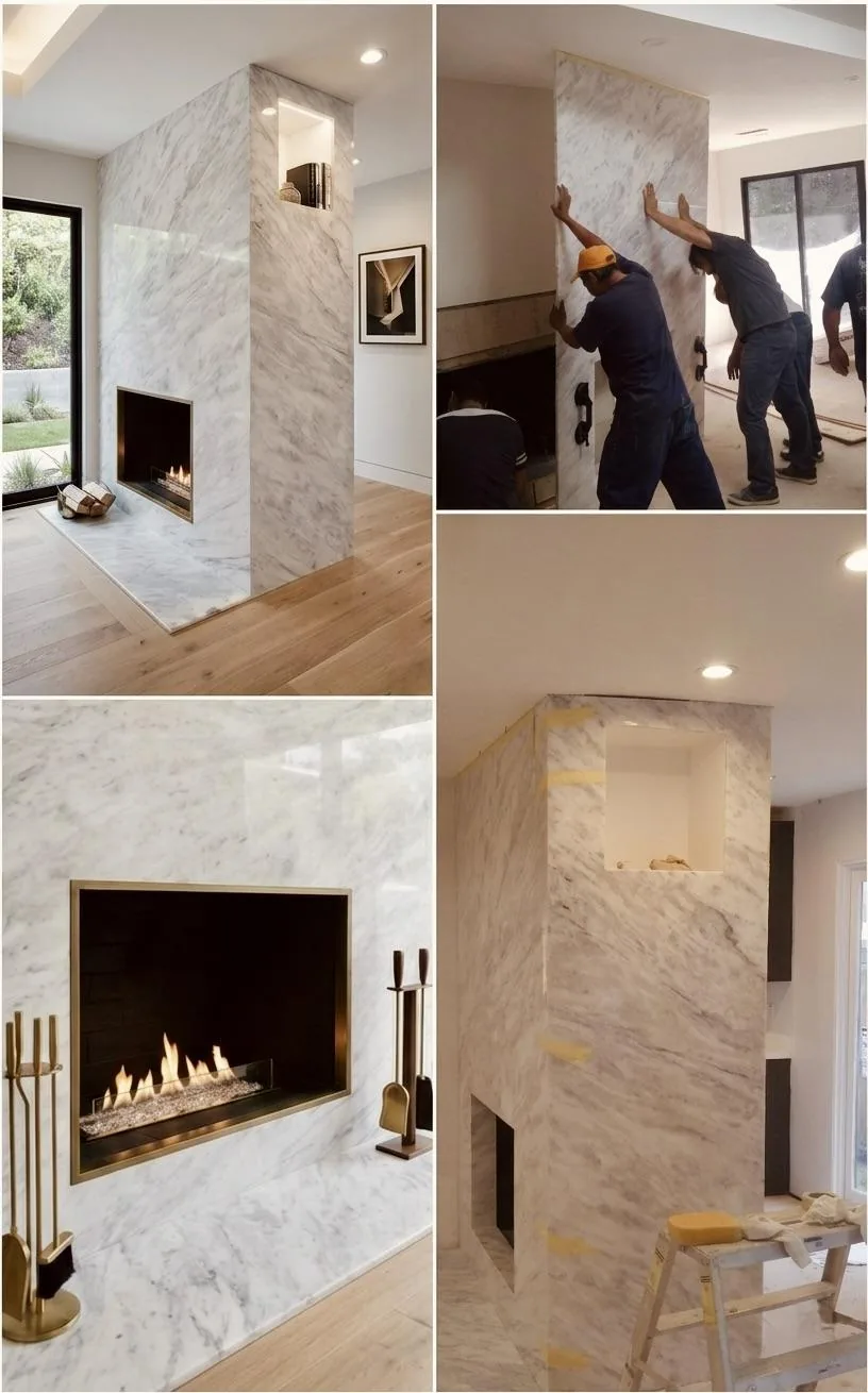 Luxury Stone Kitchen Interior – West Coast Custom Stonework, Los Angeles CA
