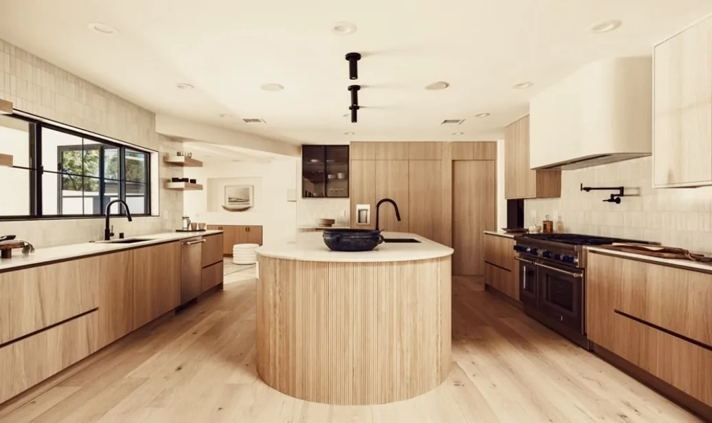 Bespoke Stone Kitchen Countertop – Charles Du Bois Residence, Los Angeles