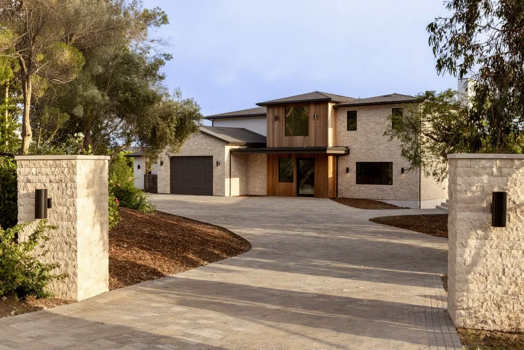 Custom Natural Stone Exterior – Luxury Residential Project, Los Angeles CA