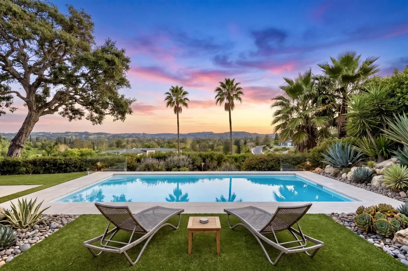 Full-Height Stone Cladding – Luxury Estate, Los Angeles CA