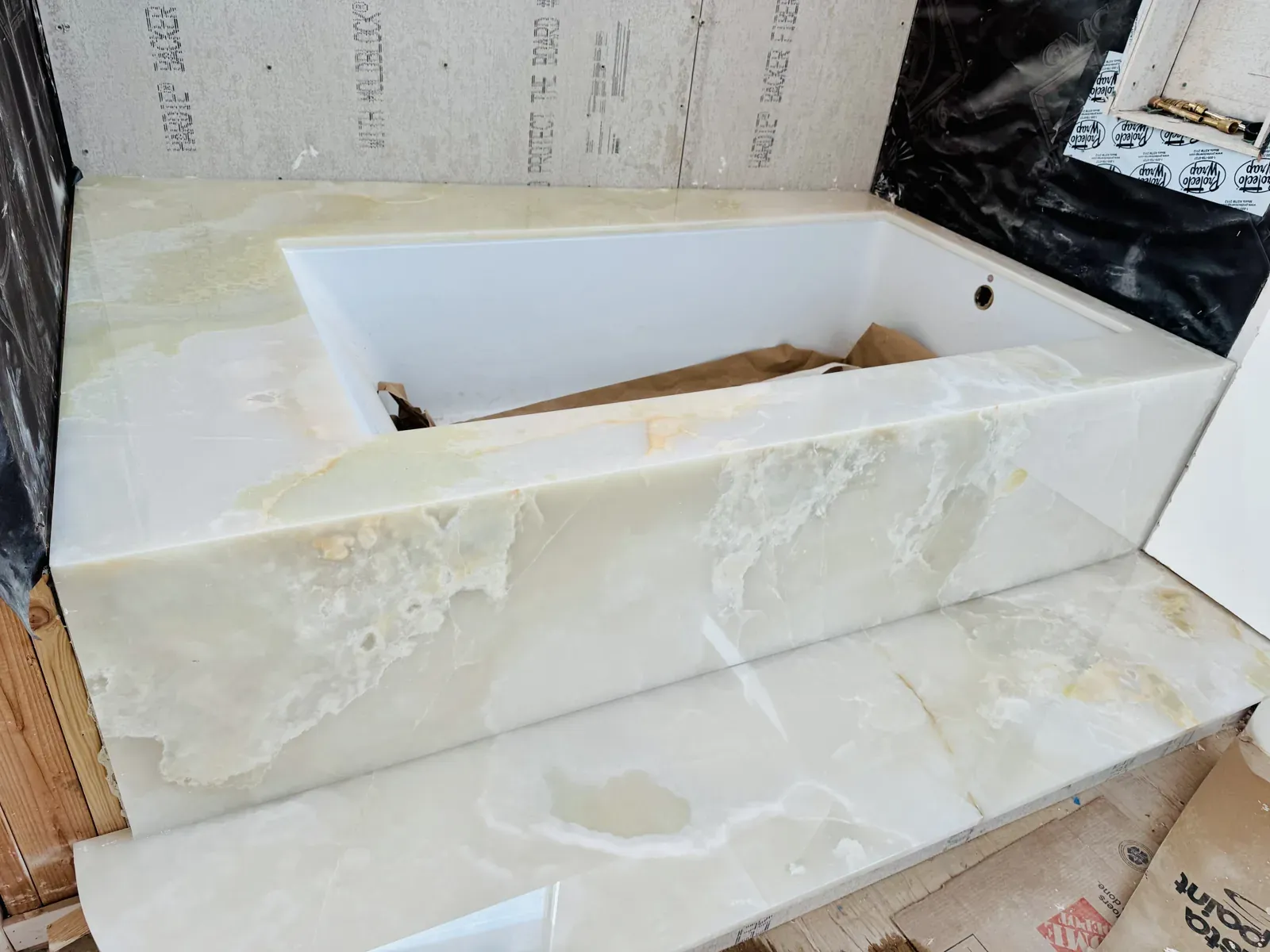 Precision Onyx Fabrication – Luxury Bathroom, Los Angeles CA