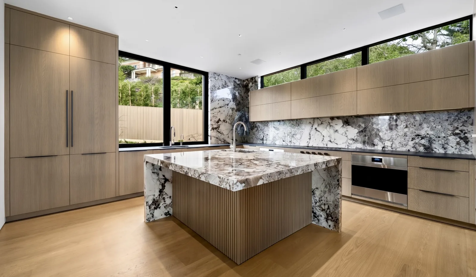 Luxury Stone Kitchen Countertop – Custom Fabrication, Los Angeles CA