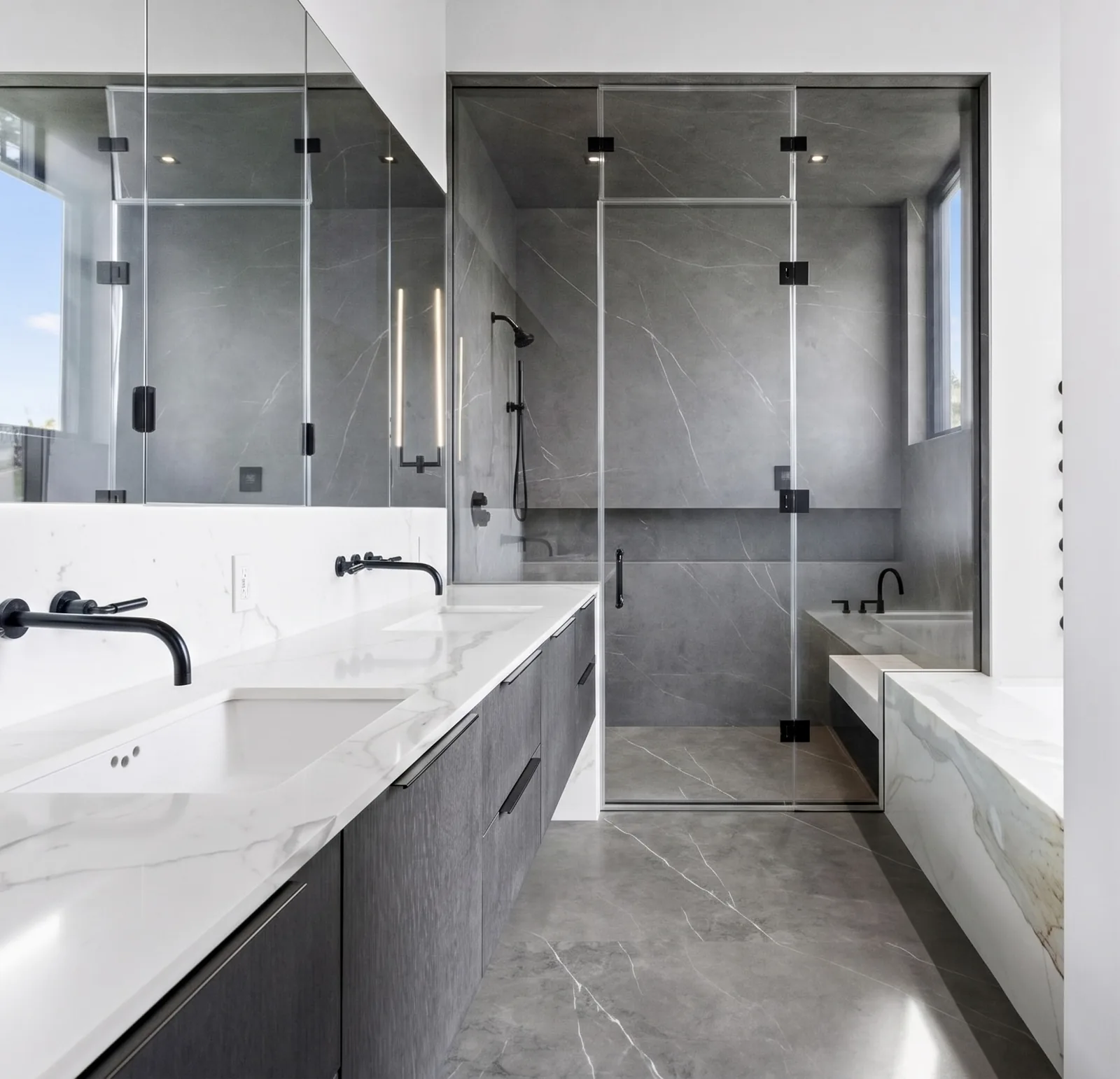 Natural Stone Interior Detail – Luxury Fabrication, Los Angeles CA