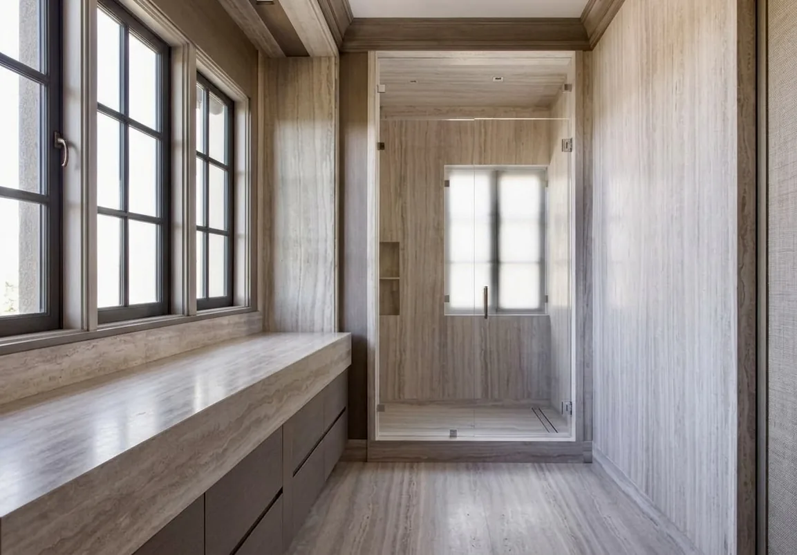 Bespoke Stone Feature – Estate Interior, Los Angeles CA