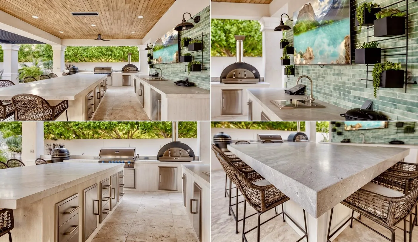 Bespoke Stone Feature – Toluca Lake Residence, West Coast Custom Stonework LA